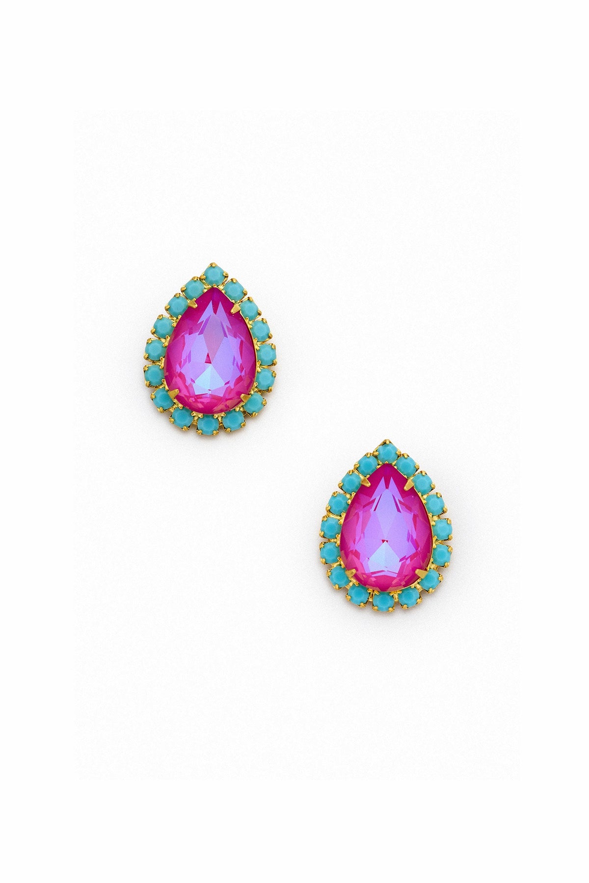Pear Stud Earrings