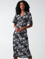 Cut Out Midi Dress
