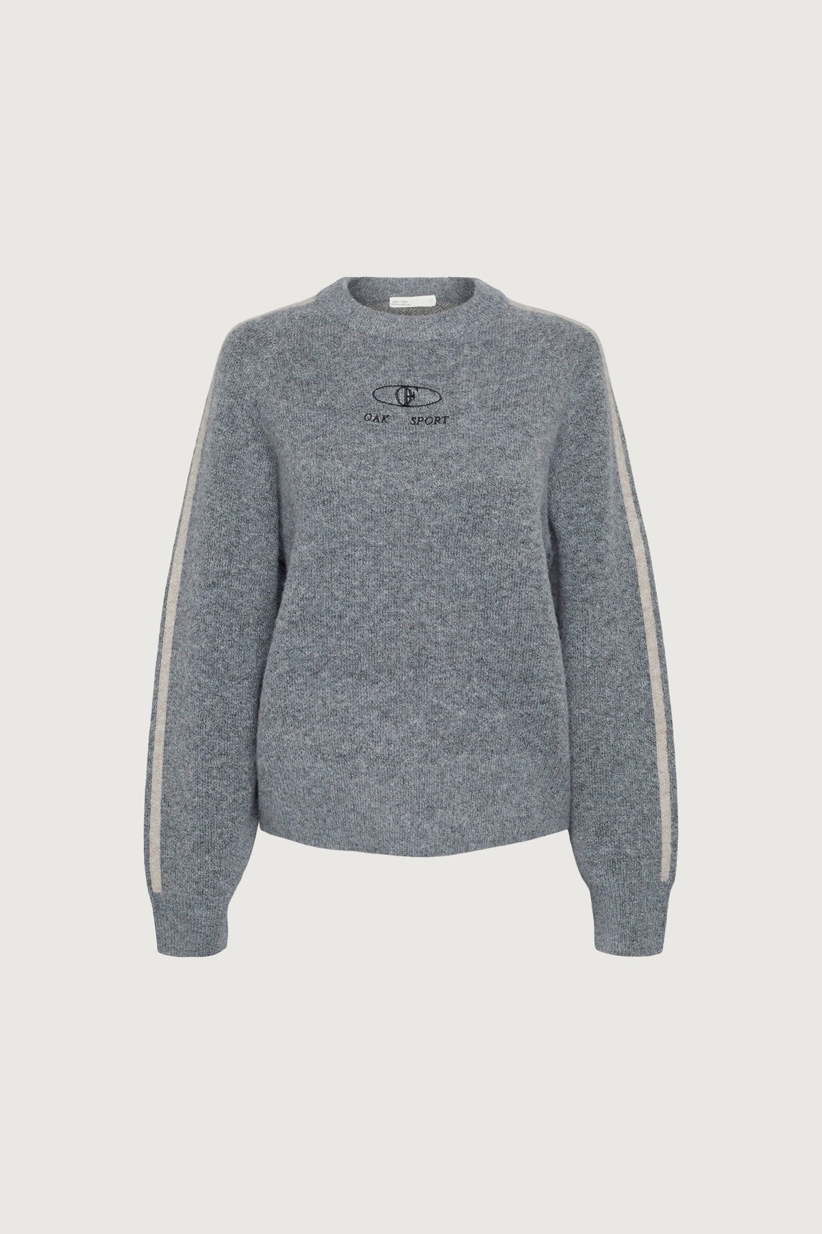 EMBROIDERED OAK SPORT SWEATER