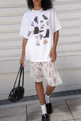 CAT GRAPHIC T-SHIRT
