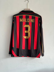 AC Milan 2006-07 Long Sleeves Home Printed Jersey