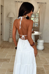Amalie Maxi Dress - White