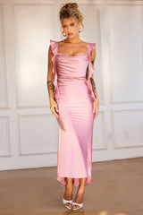 Arabella Midi Dress - Blush