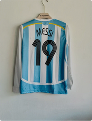 ARGENTINA 2006-07 HOME KIT MESSI FULLSLEEVE PRINTED