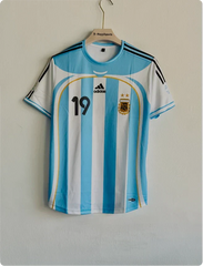 ARGENTINA 2006 HOME KIT MESSI PREMIUM