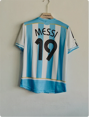 ARGENTINA 2006 HOME KIT MESSI PRINTED PREMIUM