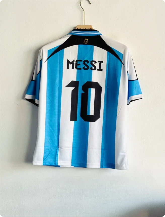 ARGENTINA FANTASY KIT MESSI FIVESLEEVE POLO