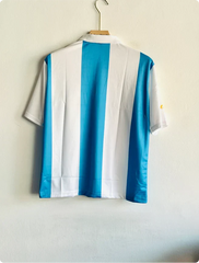 ARGENTINA VINTAGE KIT FIVESLEEVE POLO WITH ZIP