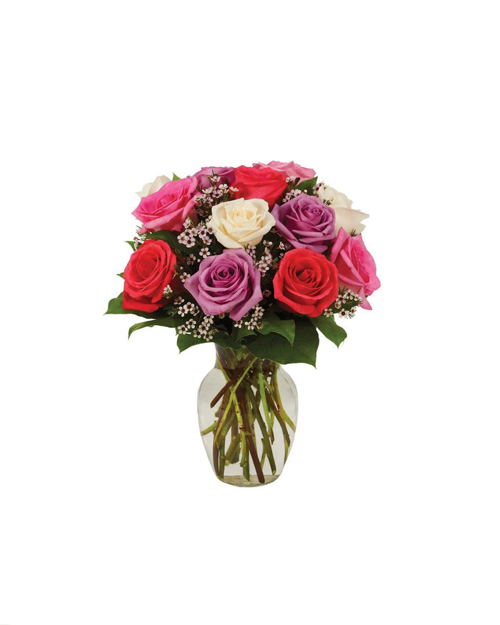 ASSORTED ROSES - PASTEL bloomexusa