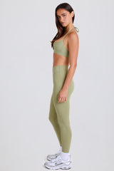 High-Waist Leggings in Matcha