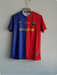 BARCELONA 2008-09 MESSI PRINTED HOME KIT