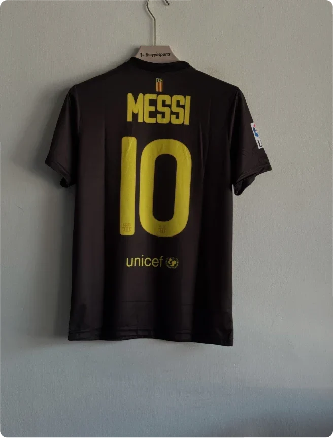 BARCELONA 2011-12 AWAY KIT MESSI PRINTED PREMIUM