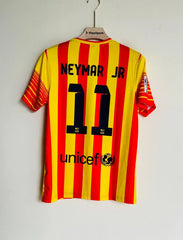 BARCELONA 2013-14 PRINTED AWAY KIT NEYMER