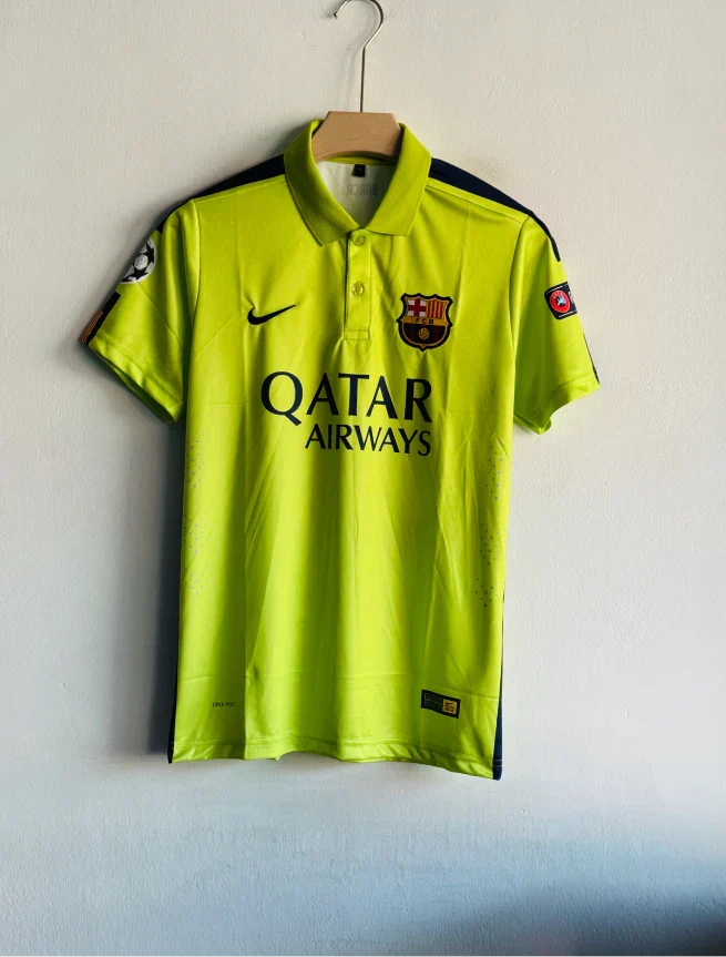 BARCELONA 2014-15 THIRD KIT MESSI POLO PRINTED PREMIUM
