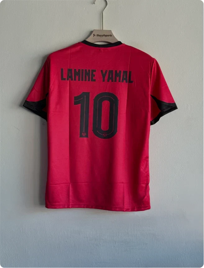 BARCELONA 25-26 SPECIAL EDITION KIT RED AND BLACK YAMAL