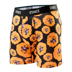 Boxer Men Stance Poppu Land Orange Black