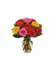 ASSORTED ROSES - BRIGHT bloomexusa
