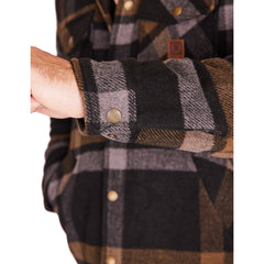 Chaqueta Durham Lines Black Charcoal Desert Palm