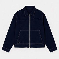 Chaqueta WhatUp Demin Full Zipper Blue