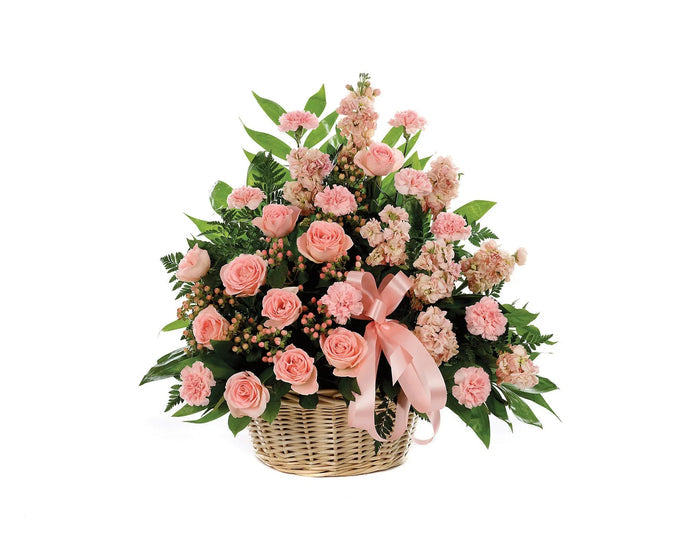 CLASSIC SYMPATHY BASKET ARRANGEMENT bloomexusa
