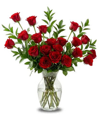 Eighteen Red Long Stem Roses - Bloomex Usa