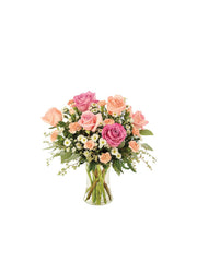 Enchanted Rose Garden Bouquet bloomexusa