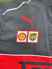 F-1 Black Parachute Jacket printed