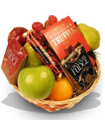 Fruit & Chocolate Gift Basket bloomexusa