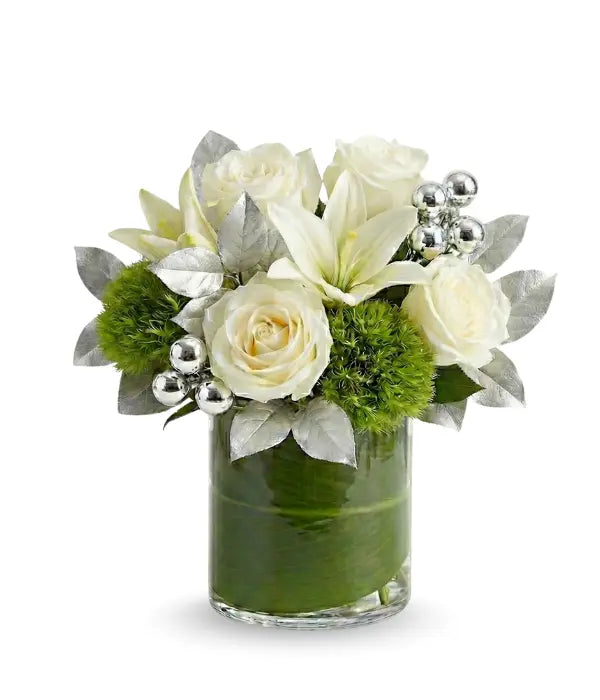 Holiday Lily & Roses bloomexusa