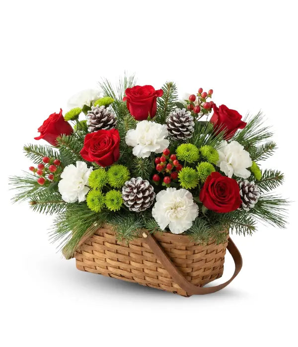 Holiday Warmth Basket bloomexusa