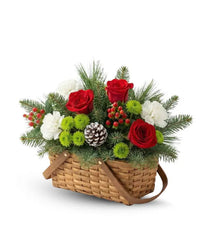 Holiday Warmth Basket bloomexusa