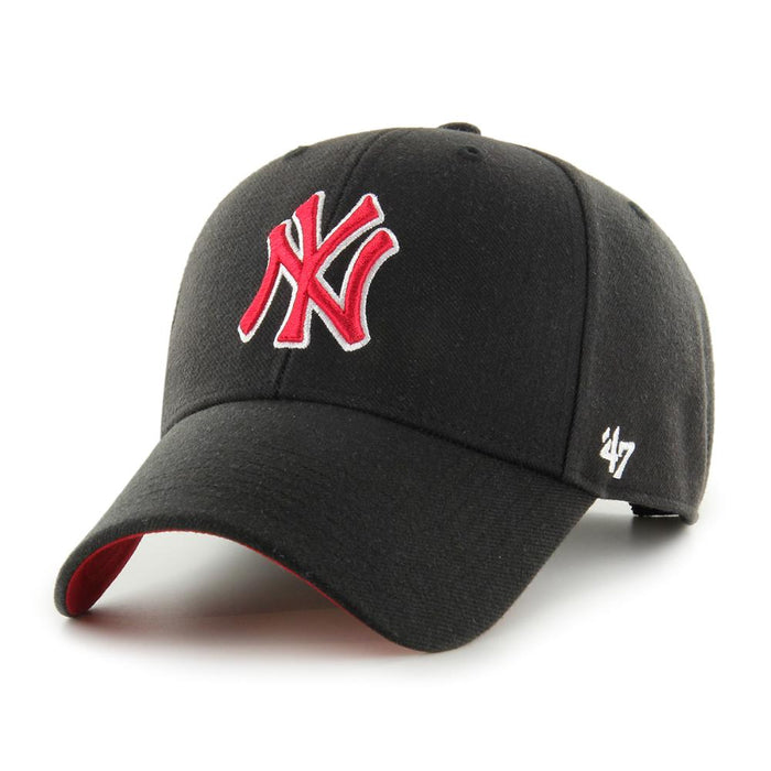 Jockey New York Yankees MVP Snapback Sure Shot Black