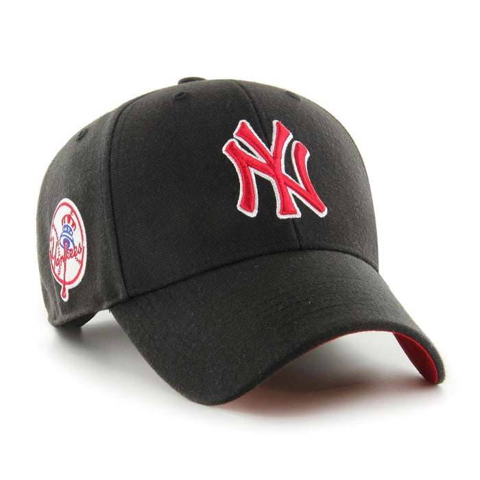 Jockey New York Yankees MVP Snapback Sure Shot Black