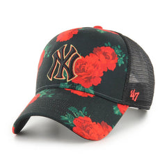 Jockey New York Yankees MVP Trucker Rose Garden Black