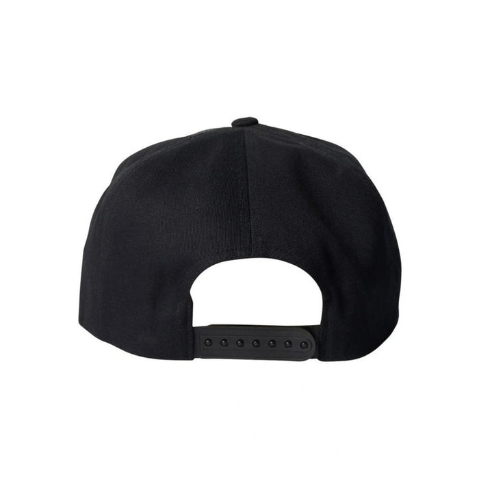 Jockey Station Snapback High Profile Black