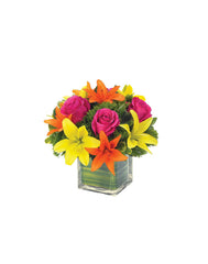 Lovely Lily & Rose Celebration Bouquet bloomexusa