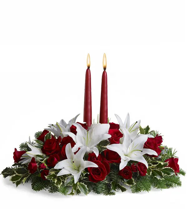 Luminous Lilies Centrepiece bloomexusa