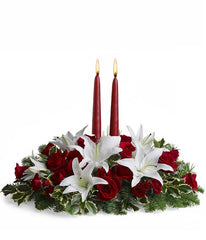 Luminous Lilies Centrepiece bloomexusa
