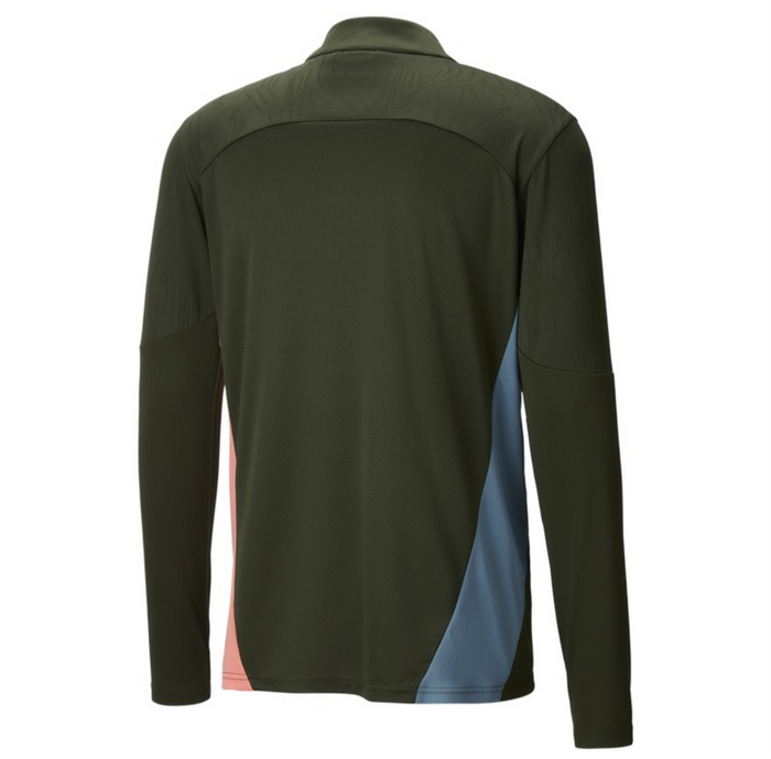 Manchester City black training zipper