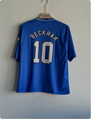 MANCHESTER UNITED 1996-97 THIRD KIT BECKHAM FIVESLEEVE