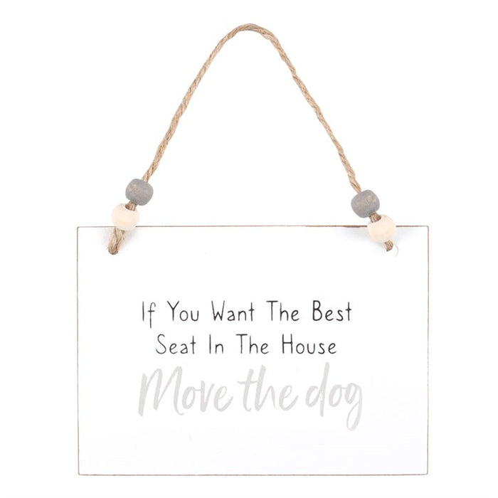 Move The Dog Hanging Sign 🇬🇧