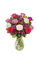 Multicolor Jewel-Toned Rose Bouquet bloomexusa