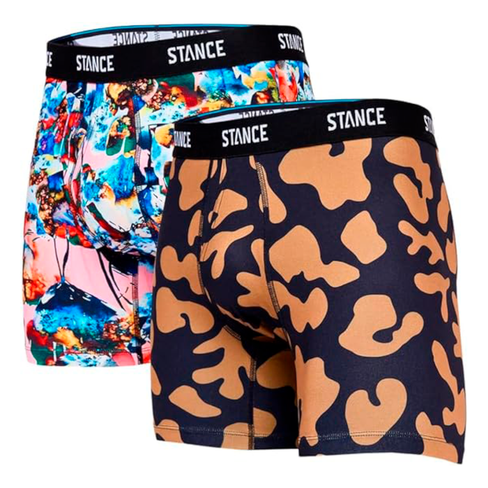 Pack 2 Boxer Men Stance Dirty Deeds Brief Multi