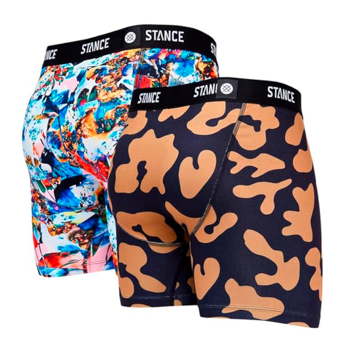 Pack 2 Boxer Men Stance Dirty Deeds Brief Multi