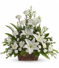 Peaceful White Lilies bloomexusa
