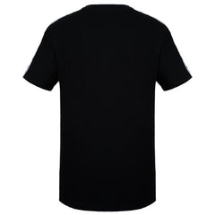 Polera Kappa Men Color Block Black Grey White