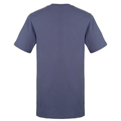Polera Kappa Men Logo Topographic Blue