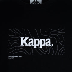 Polera Kappa Men Topographic Black