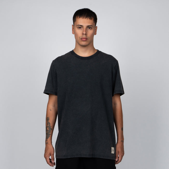 Polera Reef Men Basic Black
