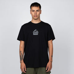 Polera Reef Men Big Logo Black